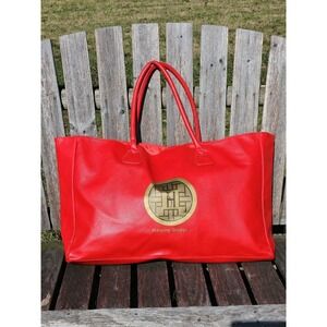 Haiying Snider Large RED‎ Tote Bag